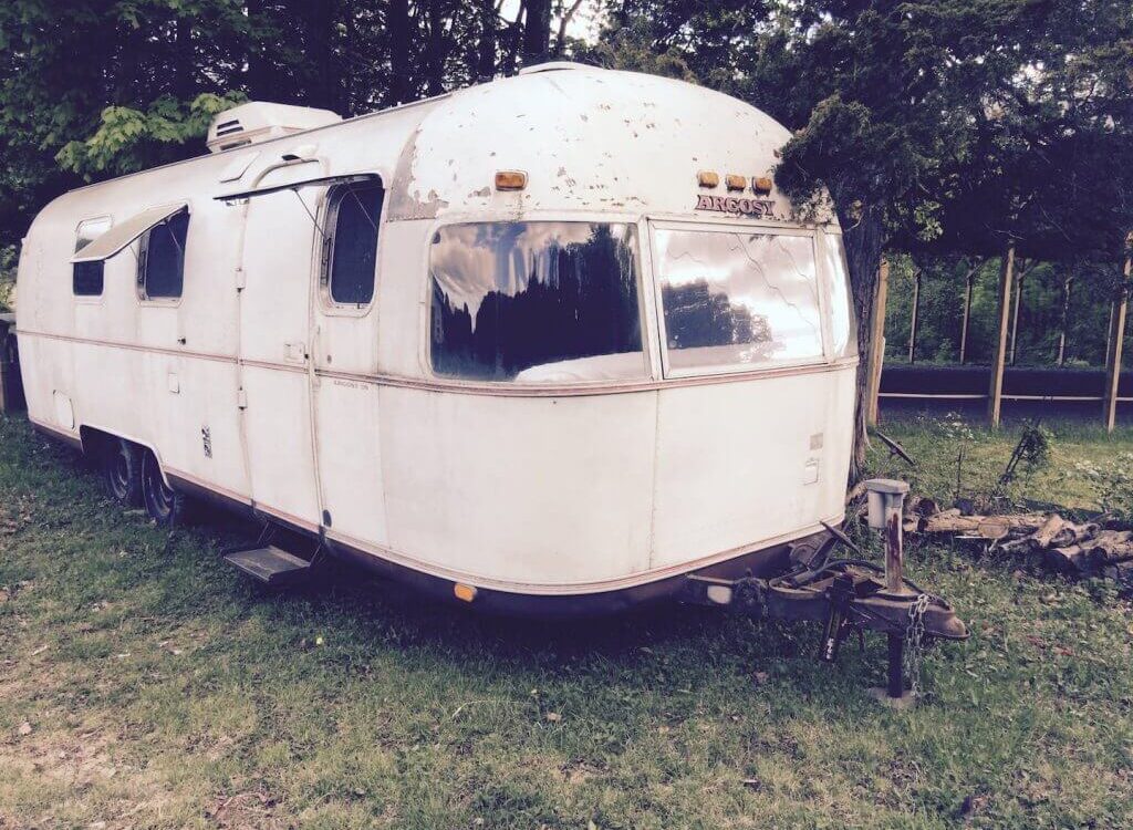 Vintage Airstream on horse farm - Ellenville Alive