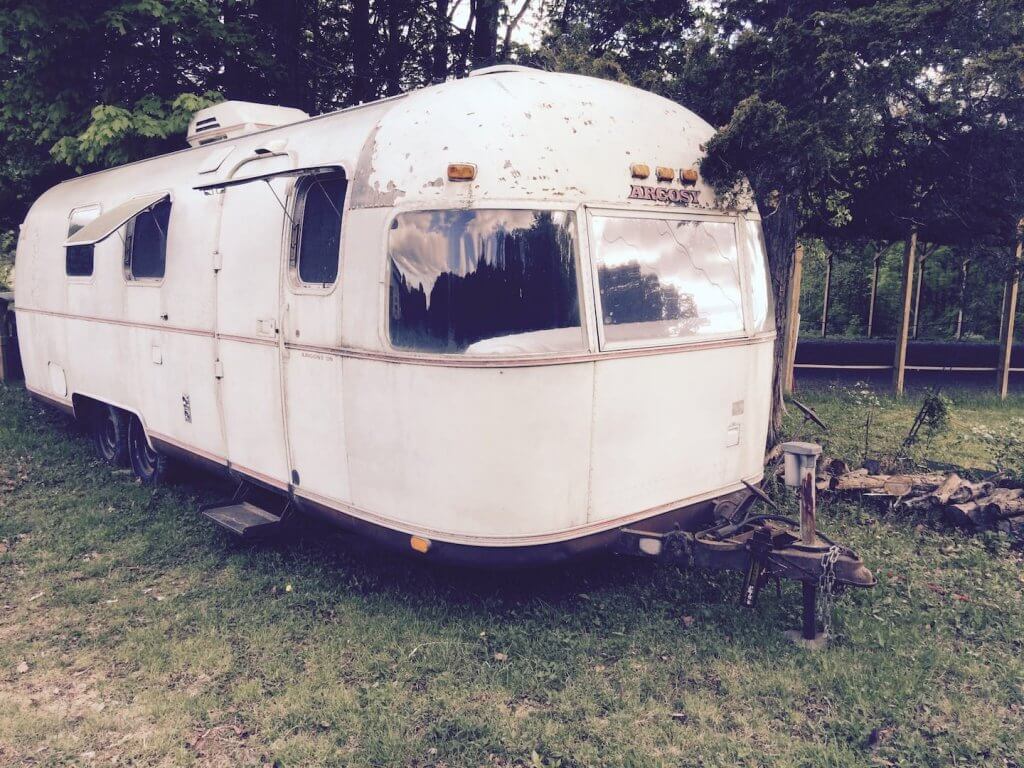 Vintage Airstream on horse farm - Ellenville Alive
